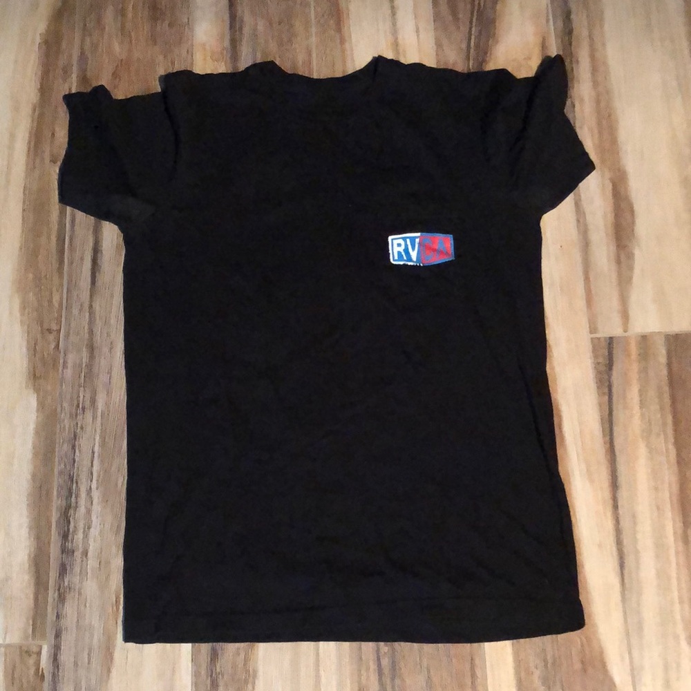 Rvca men’s black short sleeve t-shirt